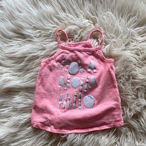 Girls Aloha Tank Top